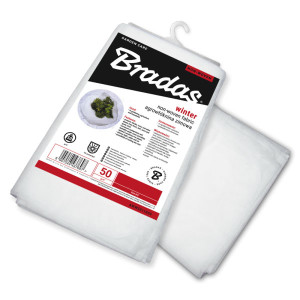 Agrowłóknina 50 zimowa biała, 1,6 x 10m Bradas AWW5016010