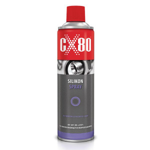 Smar silikonowy CX80 CX-60068 w sprayu do tworzyw sztucznych i gumy, bezbarwny 500ml