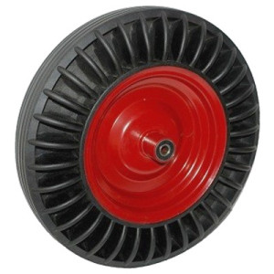 Koło do taczki 4.00x8 pełna guma, otwór 12mm, z ośką