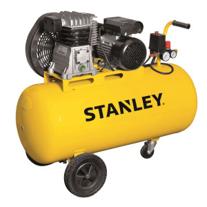 Kompresor 2-tłokowy, olejowy 'Stanley 28FC504STN607' 2200W, 100L, 330L/min, 9 bar z pompą pasową