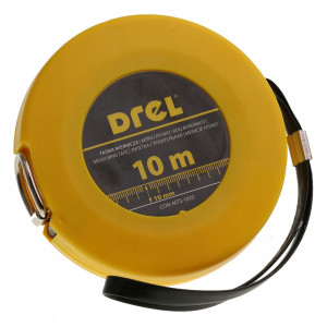 Miara zwijana (taśma miernicza) Drel MTS-1010 - 10m x 10mm - stalowa