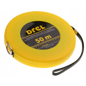Miara zwijana (taśma miernicza) Drel MTS-1050 - 50m x 10mm - stalowa