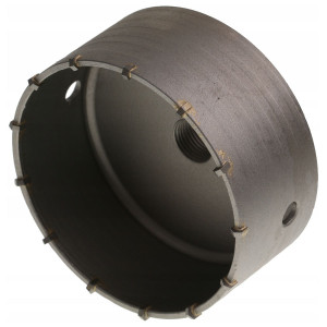 Wiertło koronowe (otwornica) do muru z widią Drel ACB-1125 125mm - bez adaptera