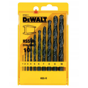 Zestaw wierteł do metalu DeWALT DT5911-QZ 10cz. 1-10mm