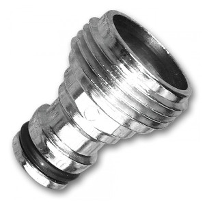 Przyłącze - wkrętka do kranu, gwint zewnętrzny, Cynk-Chrom 3/4" (25szt.) Bradas CH-KT4011Z