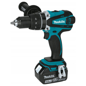 Wiertarko-wkrętarka akumulatorowa 'Makita DDF458RTJ' 18V Li-Ion, 58/91 Nm 2x5.0 Ah