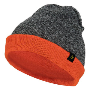Czapka zimowa Seven Kings TCODC-SZP dwustronna, szaro-pomarańczowa
