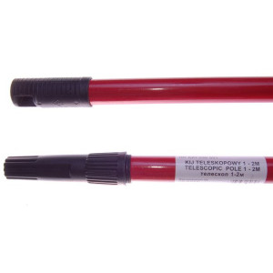 Kij teleskopowy STALCO 1m-2m, aluminiowy
