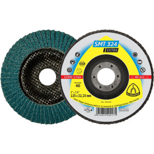 Lamelka inox 'Klingspor 321510' SMT324 cyrkon 125mm P 40
