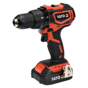 Wiertarko-wkrętarka akumulatorowa 'Yato YT-82794' 18V 1 aku. 2,0Ah Li-Ion, 42Nm, 2-biegi - bezszczotkowa