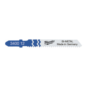 Brzeszczot do wyrzynarki do metalu 'Milwaukee 4932340012' 55mm, 12 z/cal, Bi-Metal, T118BF (5 szt.)
