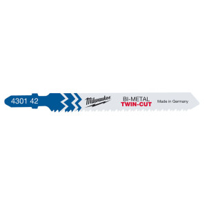 Brzeszczot do wyrzynarki wielozadaniowy 'Milwaukee 4932430142' 91mm, 10/14 z/cal, Bi-Metal, T123XF (5 szt.)