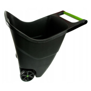 Taczka ogrodowa LOAD&GO II 85l, czarna