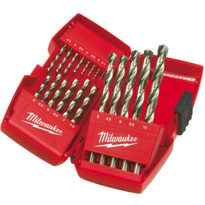 Zestaw wierteł do metalu 'Milwaukee 4932352374' HSS-G Thunderweb 1-10,0mm (19szt.)