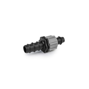 Wpinka do rur PE z nakrętką 'Bradas Drip System' wtyk na wąż 16mm (1/25szt.) DSWA12-16L
