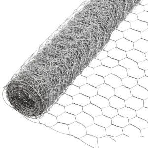 Siatka metalowa hexagonalna 1,0x50m 25x25x0,8