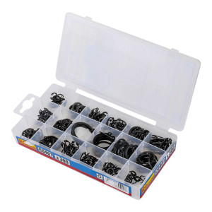 Zestaw pierścieni seegera Richmann C0401 wew./zew. 300szt.