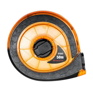 Miara zwijana (taśma miernicza) Corona C1357 - 50m x 15mm - PCV - z przekładnią 4:1