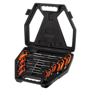 Zestaw kluczy torx z uchwytem 'T' Richmann Exclusive C6606 T15 - T50, 8 elementów