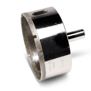 Wiertło koronowe (otwornica) diamentowe do wiertarki 'Rubi 05978' EASY GRES do płytek 68mm - wiercenie na mokro
