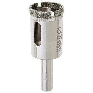 Wiertło koronowe (otwornica) diamentowe do wiertarki Drel AOD-1020 20mm - wiercenie na mokro