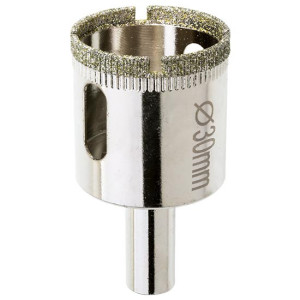 Wiertło koronowe (otwornica) diamentowe do wiertarki Drel AOD-1030 30mm - wiercenie na mokro