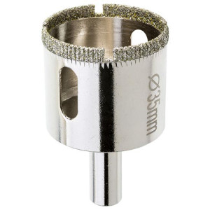 Wiertło koronowe (otwornica) diamentowe do wiertarki Drel AOD-1035 35mm - wiercenie na mokro