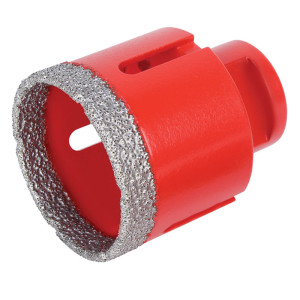 Wiertło koronowe (otwornica) diamentowe do szlifierki 'Rubi 06960' DRYGRES do płytek 50mm - wiercenie na sucho