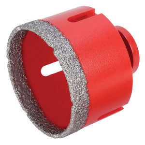 Wiertło koronowe (otwornica) diamentowe do szlifierki 'Rubi 06970' DRYGRES do płytek 65mm - wiercenie na sucho