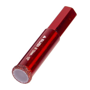 Wiertło koronowe (otwornica) diamentowe do wiertarki 'Rubi 05927' DRYGRES 4DRILL do płytek 12mm - wiercenie na sucho