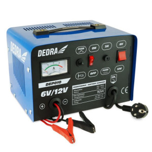 Prostownik Dedra DEP010 do akumulatorów 6/12V kwasowych, 12-100Ah
