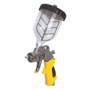 Pistolet lakierniczy z mieszadłem Stanley 160132XSTN617 górny plastikowy zbiornik 0,5L dysza 1,5mm