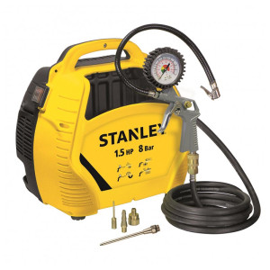 Kompresor bezolejowy, bezzbiornikowy 'Stanley 8215190STN595 AIR KIT' 1500W, 180L/min, 8 bar