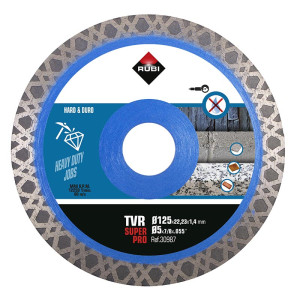 Tarcza diamentowa 'Rubi 30987' TVR SUPERPRO 125 x 22,4 x 1,4mm