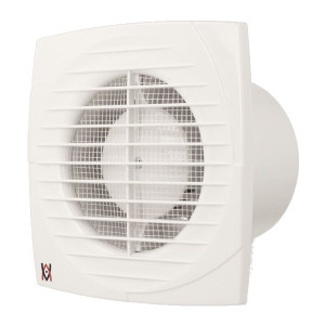 Wentylator elektryczny Ventika Simple, standard, krótki kołnierz, biały - fi 125mm