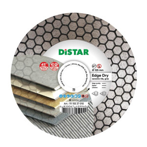 Tarcza diamentowa Distar 11115537010 Edge Dry 125mm x 22,23 (idealna do cięcia 45°)