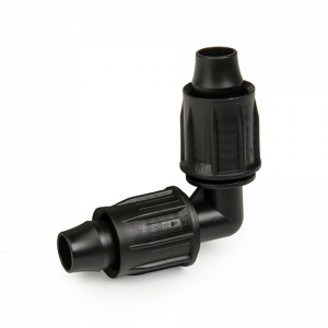 Kolanko QJ do rur PE Bradas Drip System 16mm (1/25szt.) DSWAQJ-K16