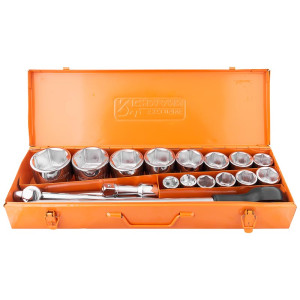 Zestaw kluczy nasadowych Richmann Exclusive C1701 3/4" 6-kąt 22 - 65 mm - 18szt