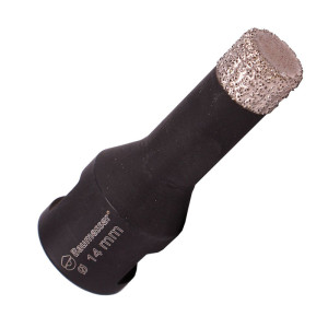 Wiertło koronowe (otwornica) diamentowe do szlifierki DISTAR Baumesser 910283018049 Keramik Pro do płytek 14mm - wiercenie na sucho