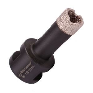 Wiertło koronowe (otwornica) diamentowe do szlifierki DISTAR Baumesser 910283018052 Keramik Pro do płytek 16mm - wiercenie na sucho