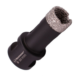 Wiertło koronowe (otwornica) diamentowe do szlifierki DISTAR Baumesser 910283018057 Keramik Pro do płytek 20mm - wiercenie na sucho