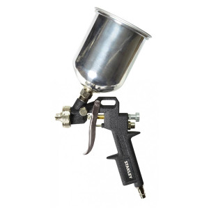 Pistolet lakierniczy 'Stanley 150133XSTN' górny metalowy zbiornik 0,5L ciśnienie robocze 2 bar, dysza 1,5mm
