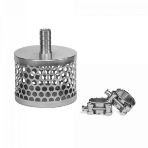Kosz do węża ssącego Bradas 25 mm / 1"+ 2 obejmy GBS SSF025
