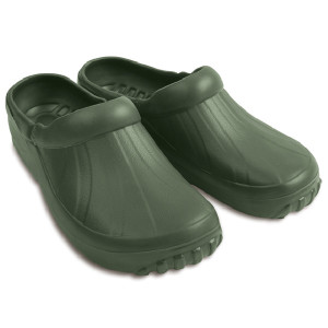 Buty chodaki męskie 'Demar 4842A-44 NEW EVA CLOG' zielone - rozmiar 44