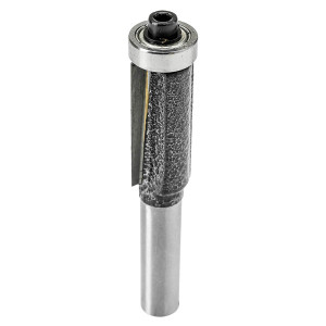 Frez do drewna Drel ARB-2104 prosty, z łożyskiem, 2-ostrzowy, 12 x 25mm, uchwyt 8mm