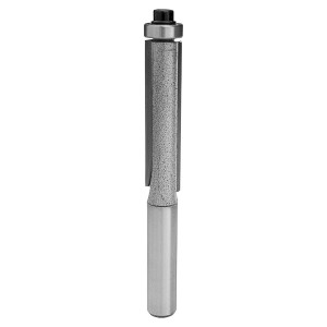 Frez do drewna Drel ARB-2105 prosty, z łożyskiem, 2-ostrzowy, 9,5 x 38mm, uchwyt 8mm