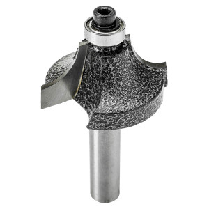Frez do drewna Drel ARB-2906 zaokrąglający, z łożyskiem, R 9,6mm, 32 x 15,5mm, uchwyt 8mm