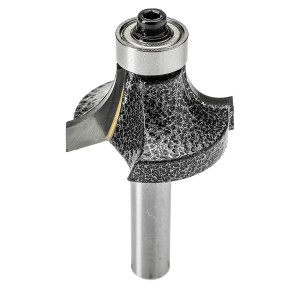 Frez do drewna Drel ARB-2706 zaokrąglający, z łożyskiem, R 9,52mm, 32 x 16mm, uchwyt 8mm