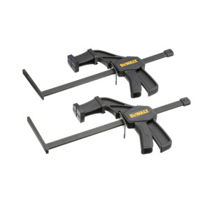 Zaciski do szyn prowadzących DeWALT DWS5026-XJ do zagłębiarki (DWS520K) - 2szt.