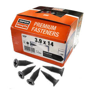 Wkręt pchełka montażowy do profili Simpson 3,9 x 14 mm (500szt.)